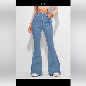 XS Flare high waisted jeans